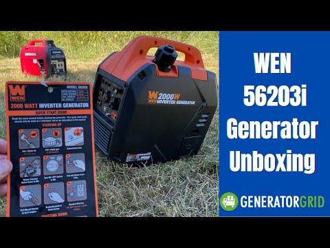WEN 56203i Quiet Generator Unboxing