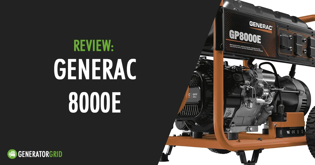 generac 8000e generator review