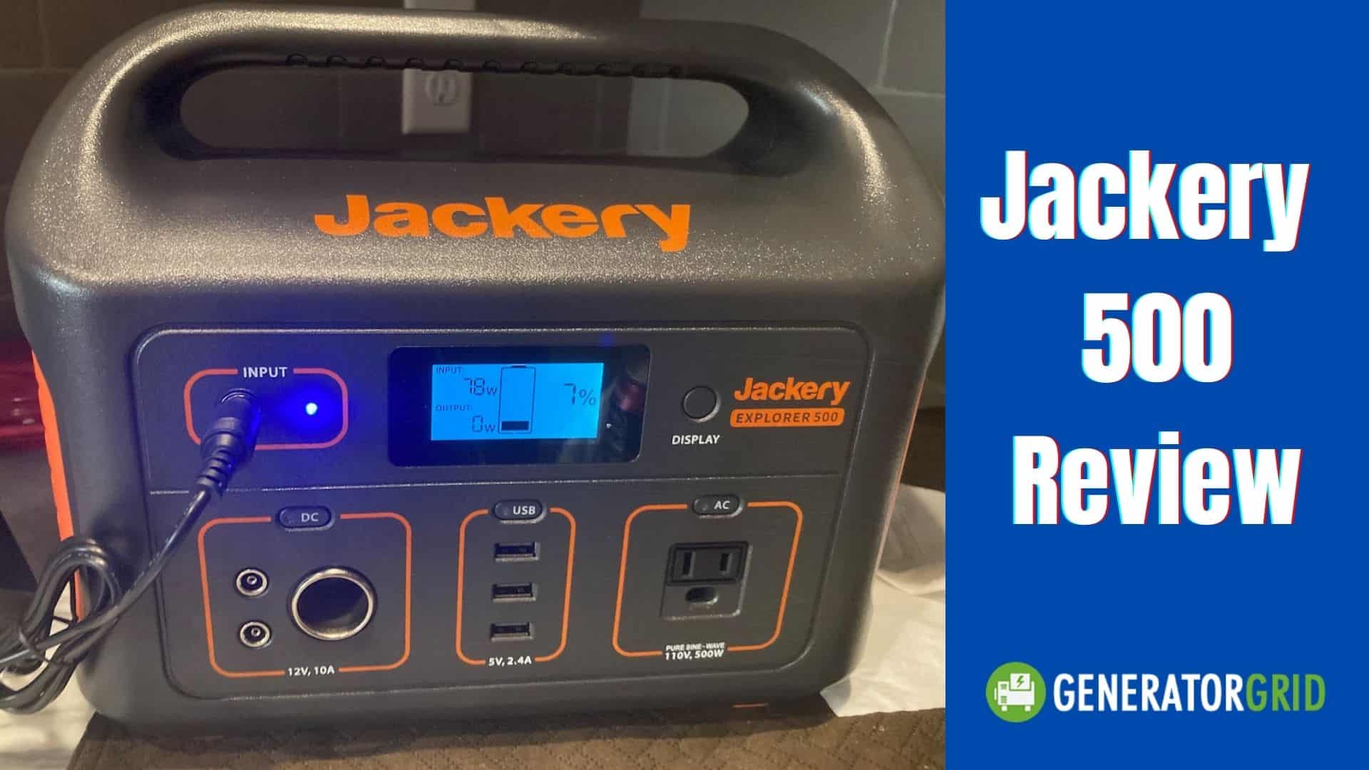 Jackery Explorer 500 Review Vs Goal Zero Yeti 400 Suaoki G500 Portable Generator Reviews